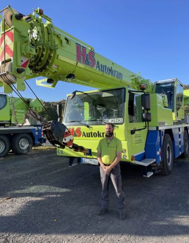 Kranfahrer Michael Gabrian 